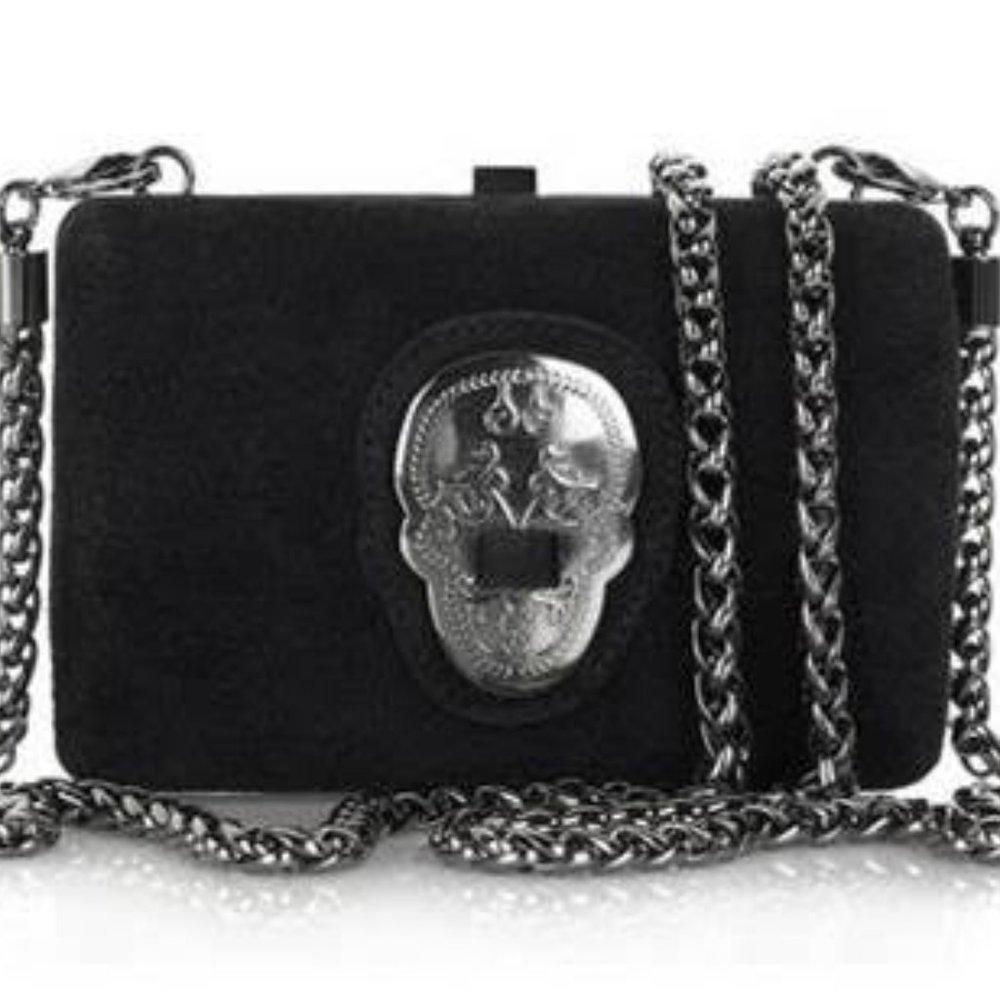 NWT Thomas Wylde "Wylde" Suede Clutch